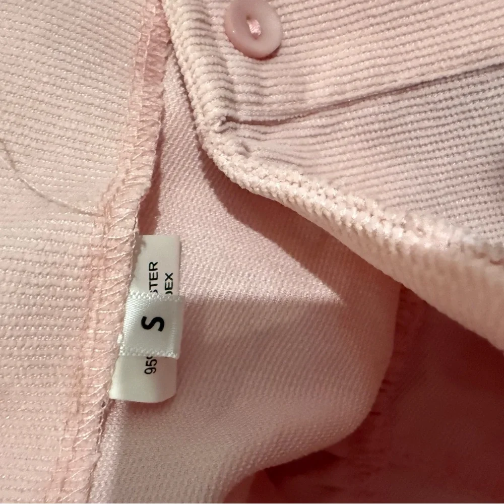 Pink Lace-Up Skirt Size S - Picture 3 of 6